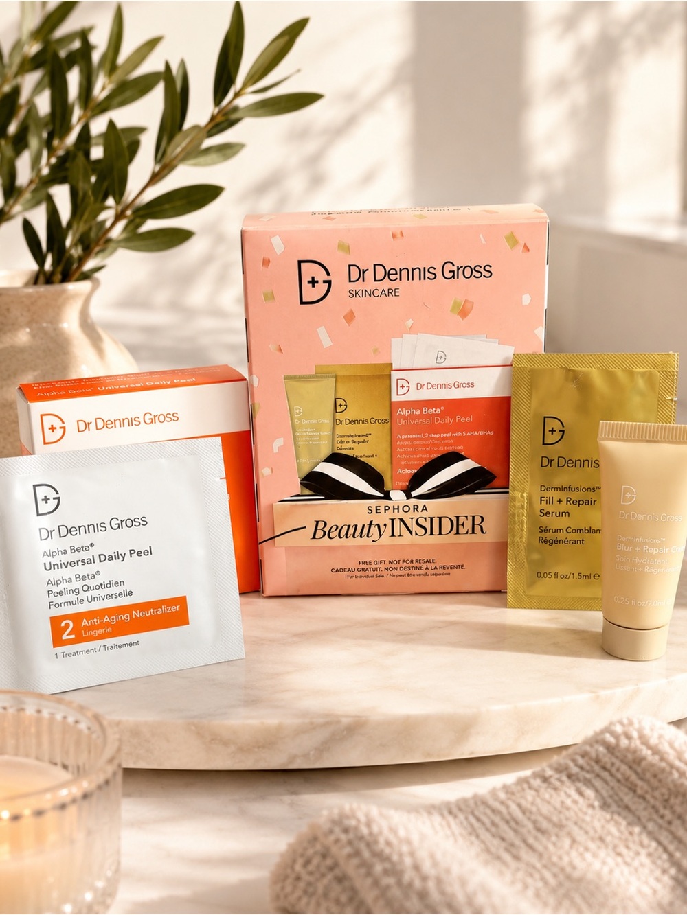 Dr. Dennis Gross Sephora Beauty Insider Set Alpha Beta Peel + Fill & Repair